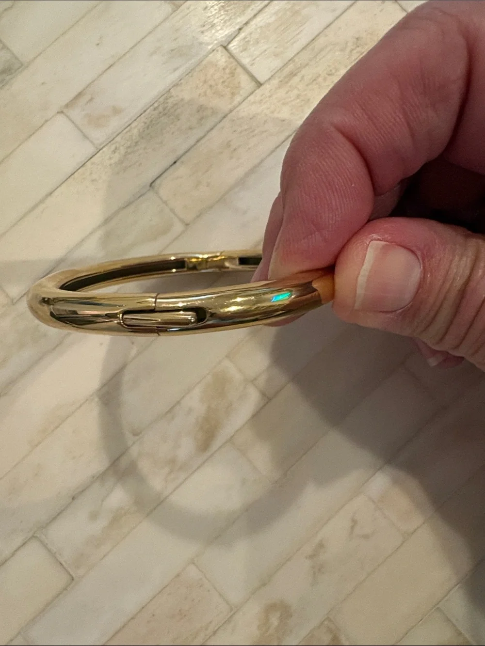 Jenny Bird Gold Gia Bangle Bracelet